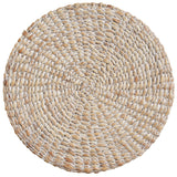 Braided Hyacinth Round Placemats (Set of 4)
