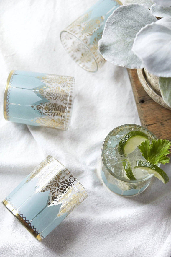 Patina Vie Aquarius Rocks Glass (Set of 2)