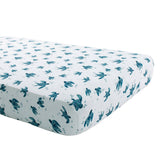 Sea Turtles Oh-So-Soft Muslin Fitted Crib Sheet