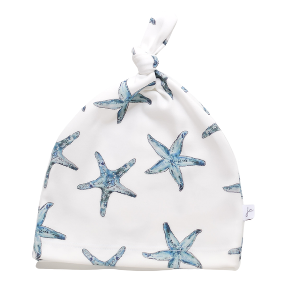 Organic Starfish Knotted Beanie