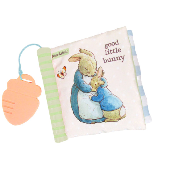 Beatrix Potter Peter Rabbit Soft Book with Teether