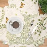 Althea Garden Botanical Reversible Table Runner