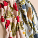 Blanket Blueberry Bear Bee Organic Cotton Baby Blanket