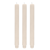 Fluted Taper Candles (Set of 3)