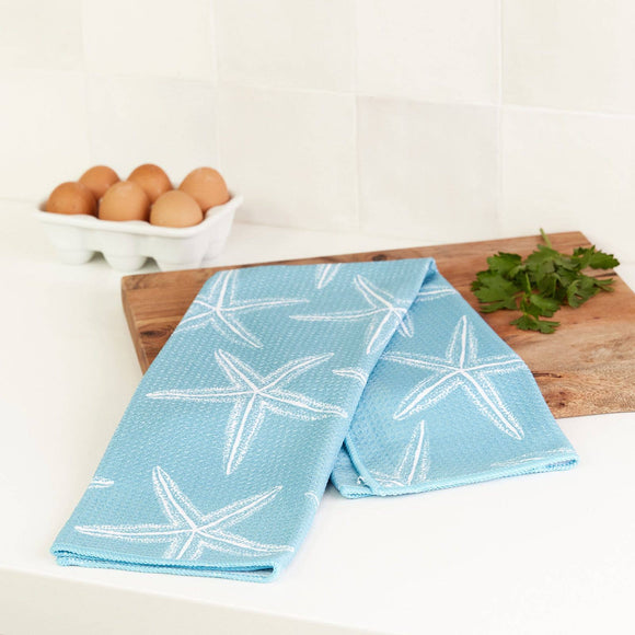 Blu Starfish Kitchen Tea Towel