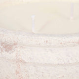 Ceramic Sea Salt and Lemon Bowl Candle