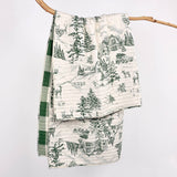 Winter Sleigh Ride Quilted Throw