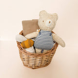 Lovey Bee Cream Baby Gift Blanket Toy Spring Cuddle Cloth