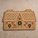 Garam Coir Gingerbread House Door Mat
