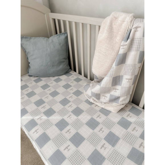 Wright Flyer Fitted Crib Sheet