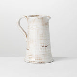 Viola Glazed Ceramic Pitcher