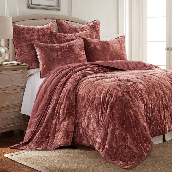 Abruzzi Velvet Spice Quilt Set