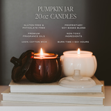 Warm and Cozy Soy Candle 20oz Pumpkin Jar