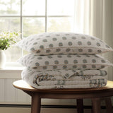 Kamira Quilt Set: Spa / Full/Queen
