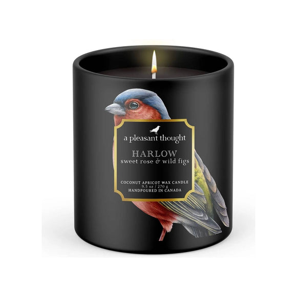HARLOW | SWEET ROSE & WILD FIGS WOOD WICK CANDLE