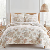 Selesta Blush Reversible Quilt Set