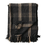 Piper Woven Cotton Fringe Throw Blanket