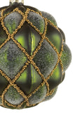 Hanging Forest Green Ballooning Bauble Ornament