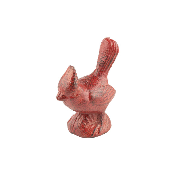 Cast Iron Red Cardinal
