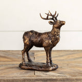 BRONZE TABLETOP DEER