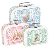 Beatrix Potter Children's Triple Carry Case 3 Piece Set