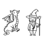My First Big Book of Fairy Tales Coloring Books by Little Bee Books