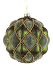 Hanging Forest Green Ballooning Bauble Ornament