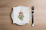 Mistletoe Cocktail Napkins