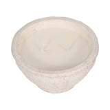 Ceramic Sea Salt and Lemon Bowl Candle