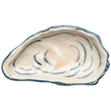 Oyster Shaped Stoneware Dish