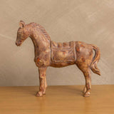 Rustic Brown Horse Figure