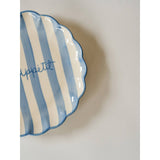 Kinsey Scallop Dessert Plate