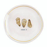 Melamine "Shuck It" Appetizer Plate
