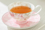 Beau Rose Bone China Tea 7oz Cup & Saucer
