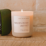Wildflowers and Salt 15 oz Soy Candle