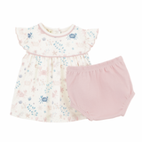 Crabby Cove Diaper Cover Set in Rose