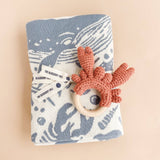 Cotton Baby Nautical Crab Gift Set