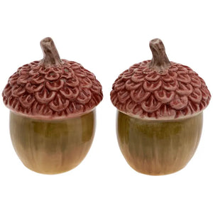 Autumn Acorn Salt & Pepper Shakers