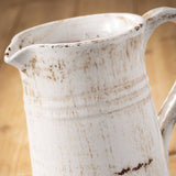 Viola Glazed Ceramic Pitcher