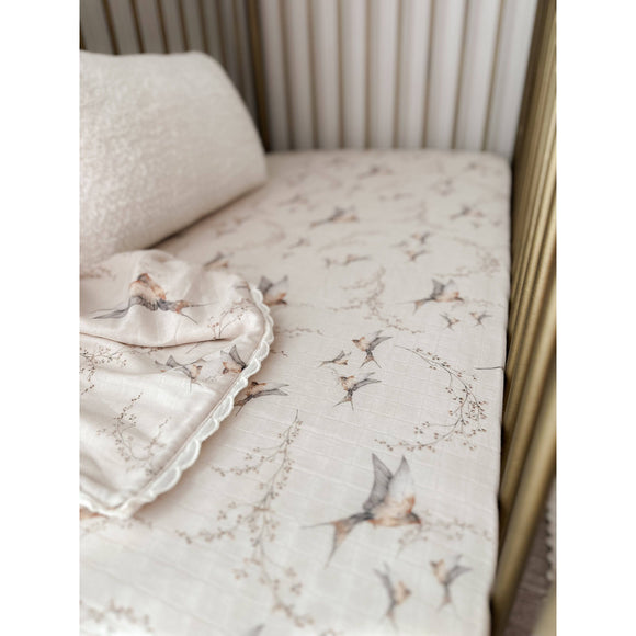 Nightingale Fitted Crib Sheet