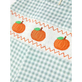 Pumpkin Embroidered Baby Boy JonJon