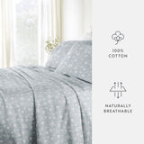 Bohemian Garden Cotton Patterned Sheet Set