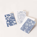Blue Block Print Notecards