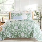 Evelyn Jacobean Floral Rayon Quilt Set