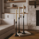 Fluted Taper Candles (Set of 3)