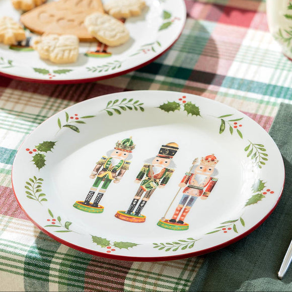 Holiday Royal Nutcrackers Plate