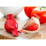 Cardinal Salt & Pepper Shakers