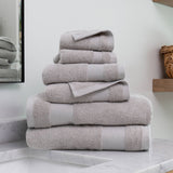 Ultra Soft 100% Cotton 6pc Bath Towel Set