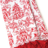 Classic Nutcracker Tassel Kitchen Towel