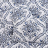 Lentana Navy Quilt Set: Blue / King/Cal King